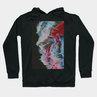 GRITOS - Cybercore Abstract Glitch Art Hoodie